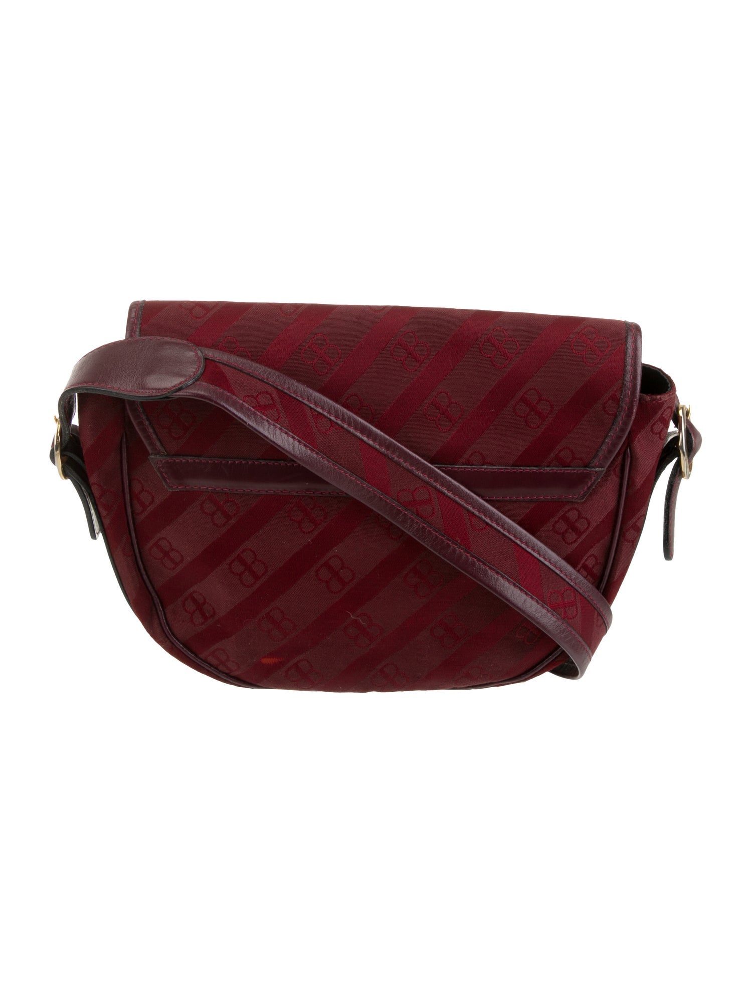 Balenciaga Jacquard Shoulder Bag Vintage